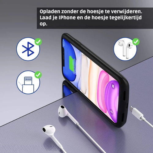 Adreza PowerCase™| Fast Charger Battery Case for iPhone, 6800 mAh