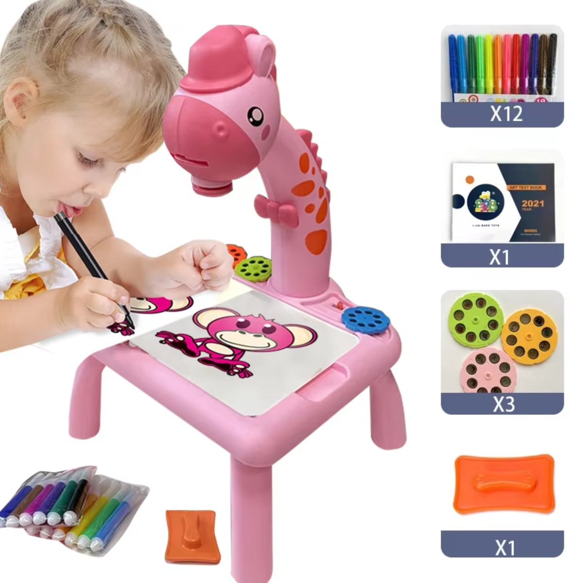 Adreza Children LED sign projector™| Creative Fun and Learning in One