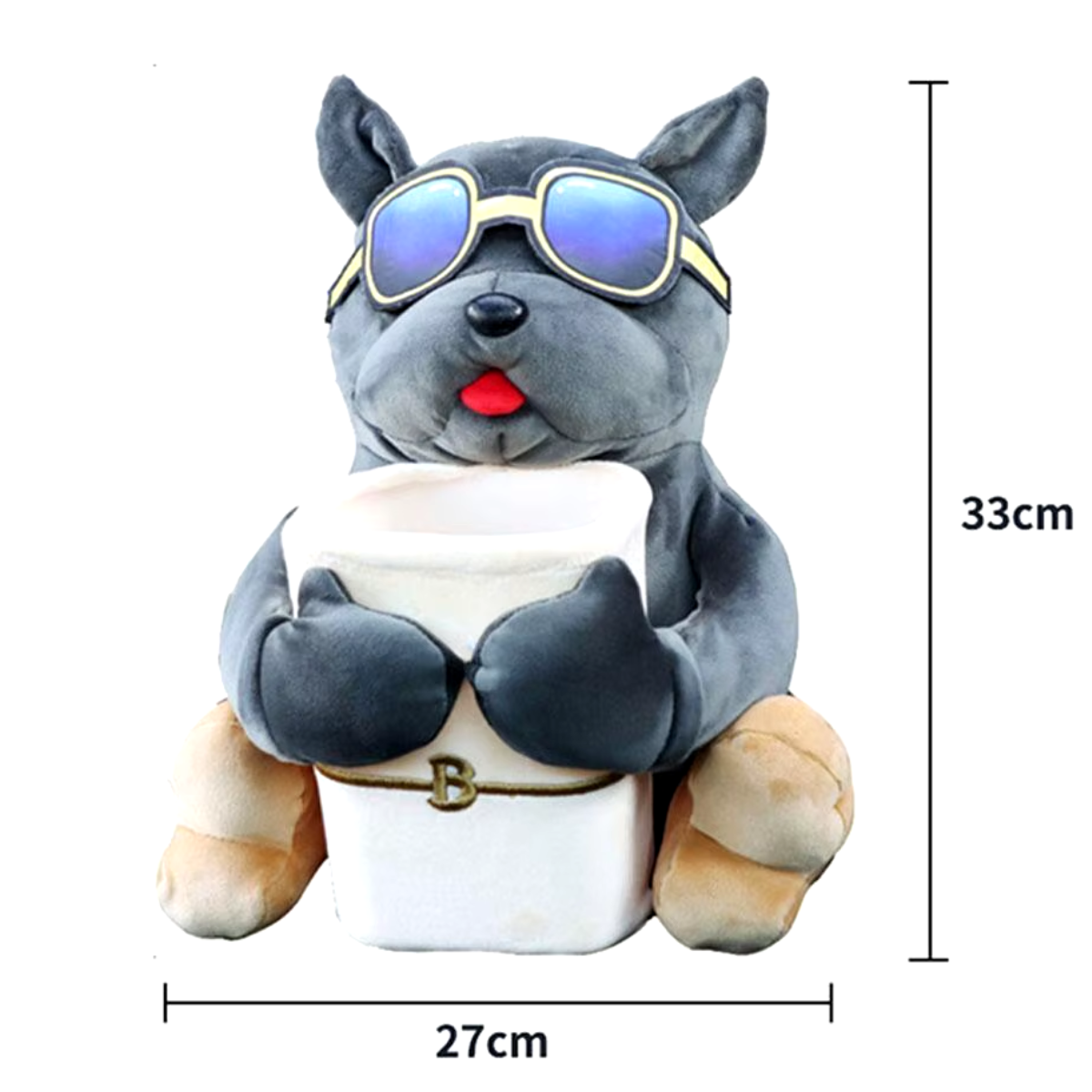 Adreza 2-in-1 Cute Car Pet Holder™ | Storage Bin and Tissue Holder in One