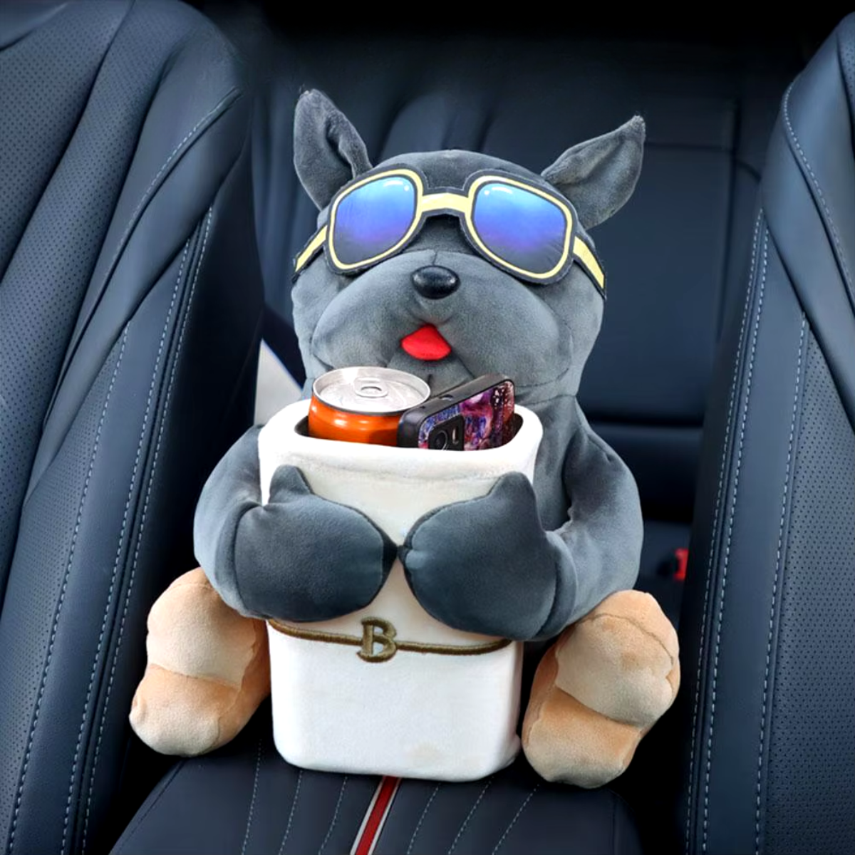 Adreza 2-in-1 Cute Car Pet Holder™ | Storage Bin and Tissue Holder in One