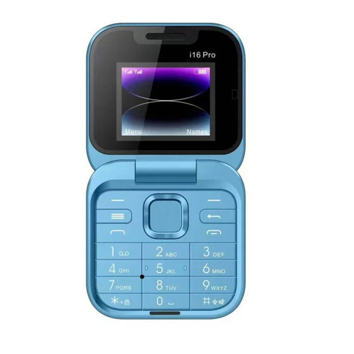 Adreza Mini Flip Phone™ | 2 Sim kaart Opvouwbare Mobiele Telefoon